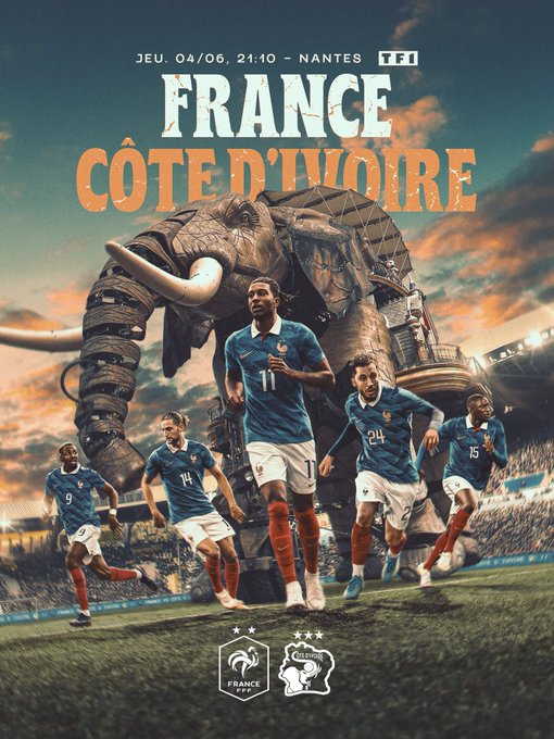 Francia se despidió de su afición jugando ante Costa de Marfil