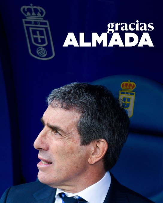 Guillermo Almada no pudo evitar el descenso del Oviedo en LaLiga española