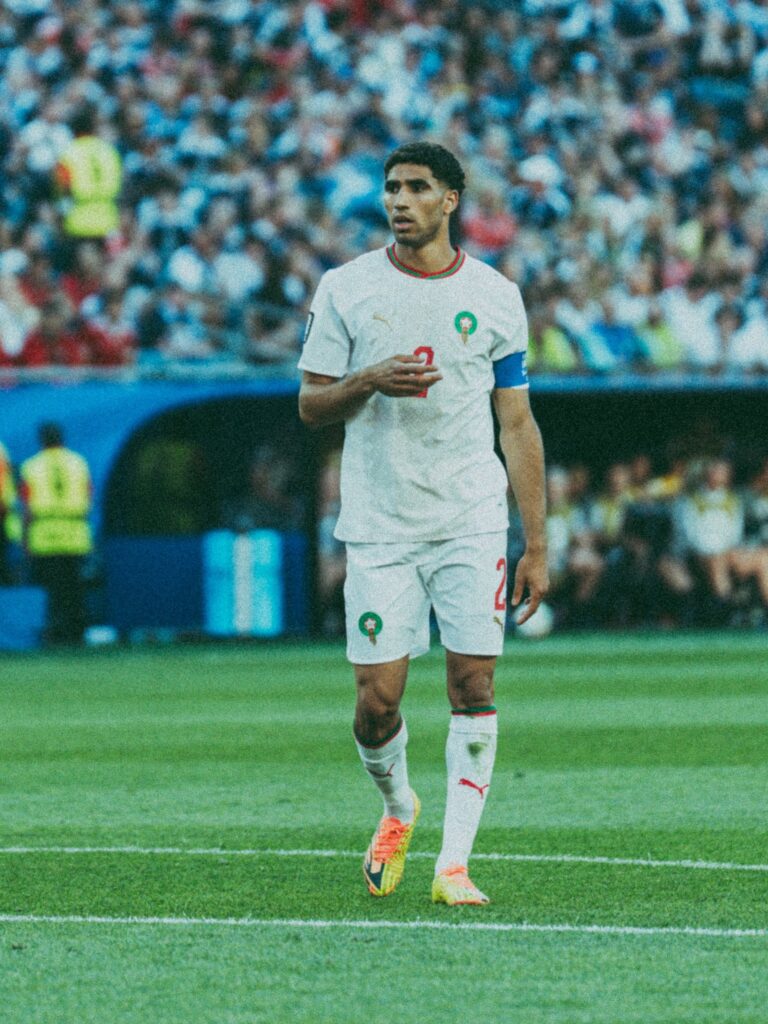 Hakimi es el capitán de Marruecos y una de las figuras del bicampeón de la Champions League, el PSG