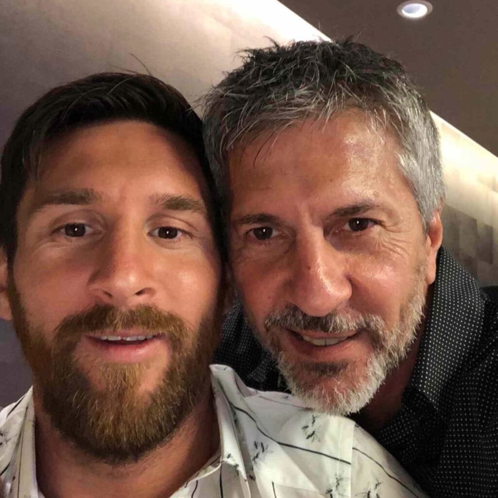 Jorge Messi fue determinante en el éxito de Lionel Messi en el futbol profesional