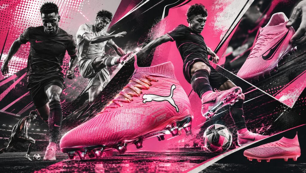 La moda de los botines rosa en el Mundial 2026