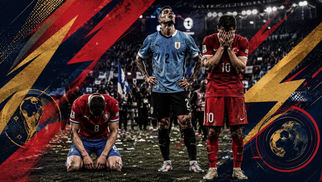 Las mayores decepciones del Mundial 2026 Uruguay, Turquía y Chequia