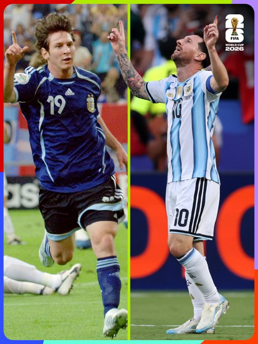 Lionel Messi es uno de los tres jugadores que suman sesi Mundiales en su carrera, junto con Cristiano Ronaldo y Guillermo Ochoa