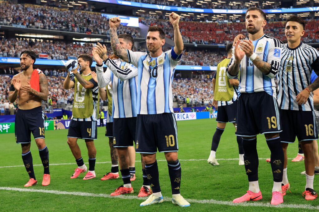 Lionel Messi ha marcado los 5 goles de Argentina en los dos partidos que han jugado en 2026