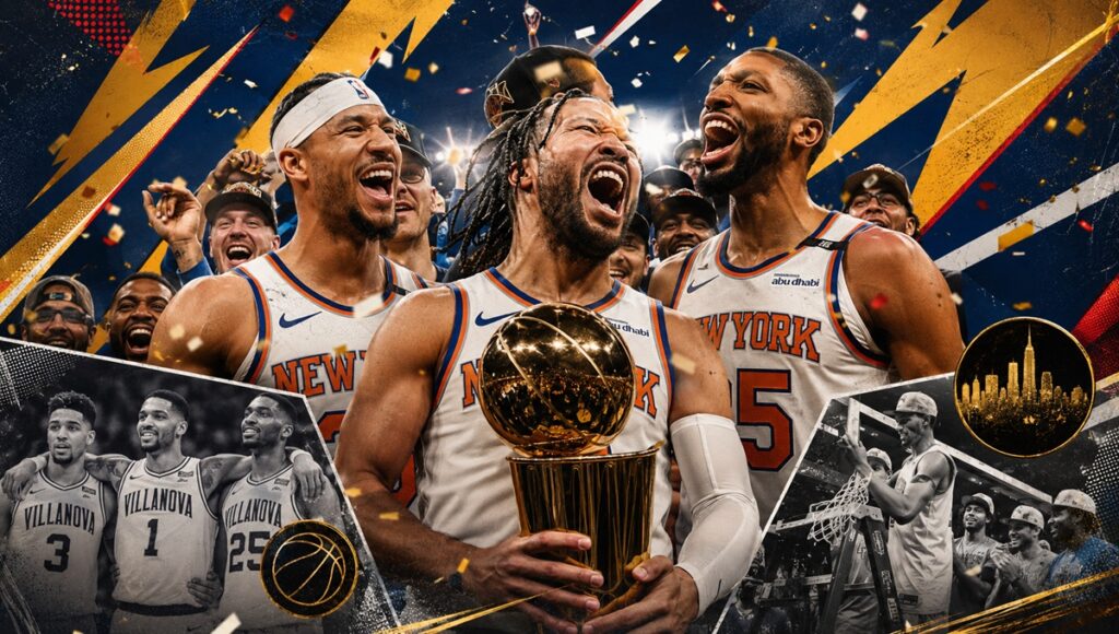 Los Nova Knicks ganaron el título NBA 2026 a los Spurs en 5 juegos