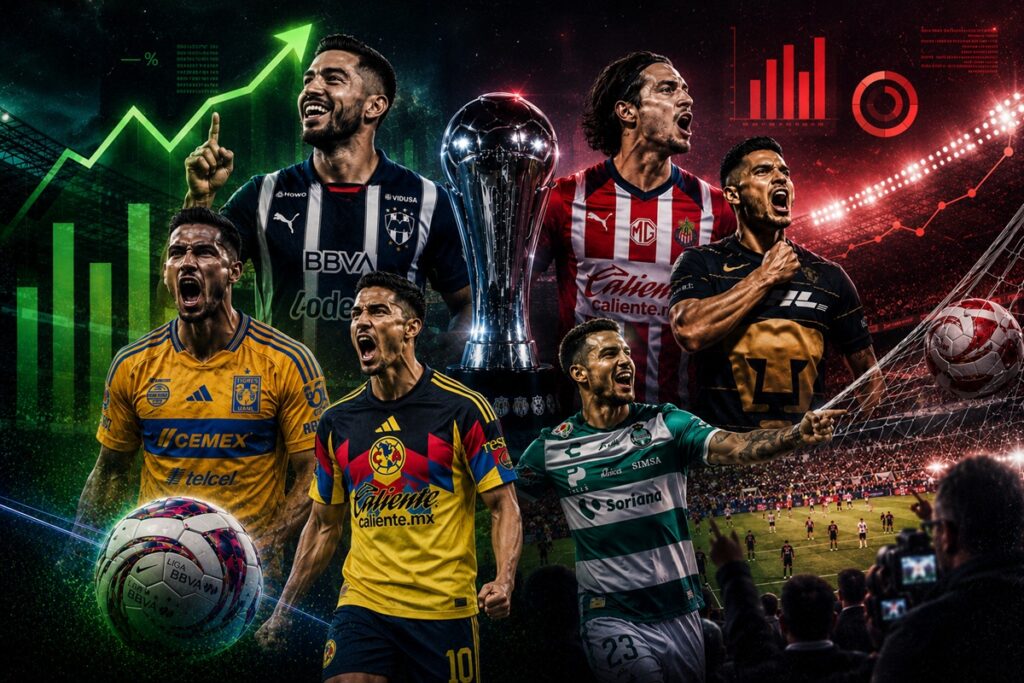 Los números de la Liga MX del año 2025-26