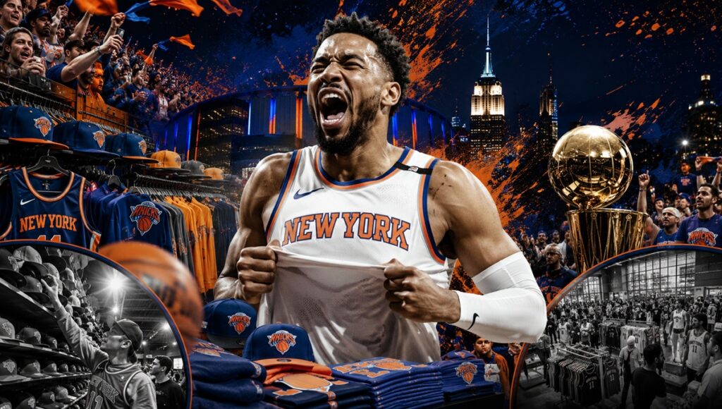 Mercancía de los Knicks rompe récord