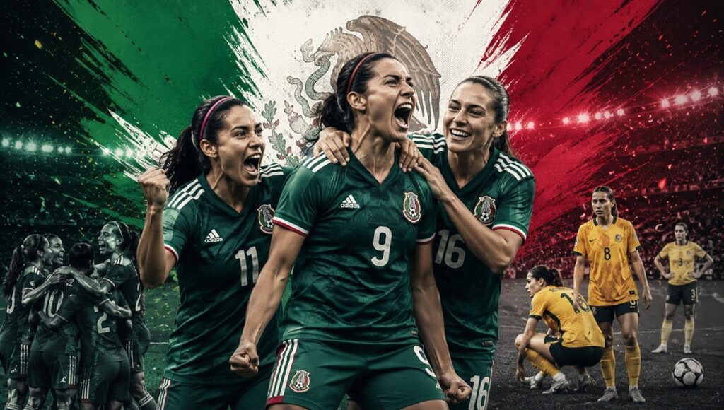 México Femenil vence a Australia 2026