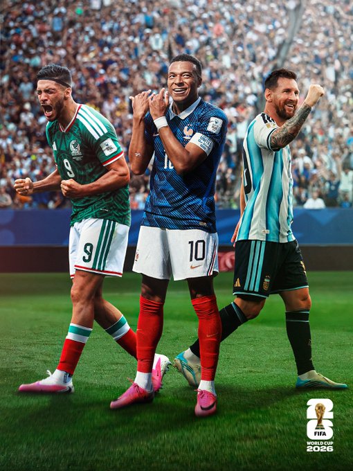 México, Francia y Argentina fueron los únicos equipos que ganaron sus tres partidos de la fase de grupos del Mundial 2026