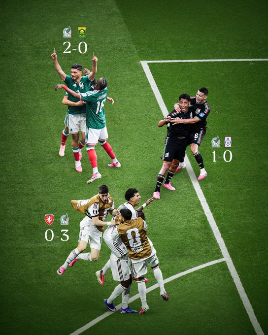 México se mantiene invicto en el estadio Azteca en Mundiales y lleva marca perfecta en el Mundial 2026