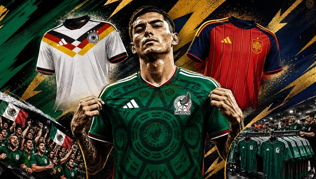 México supera a Alemania y España en venta de jerseys Adidas