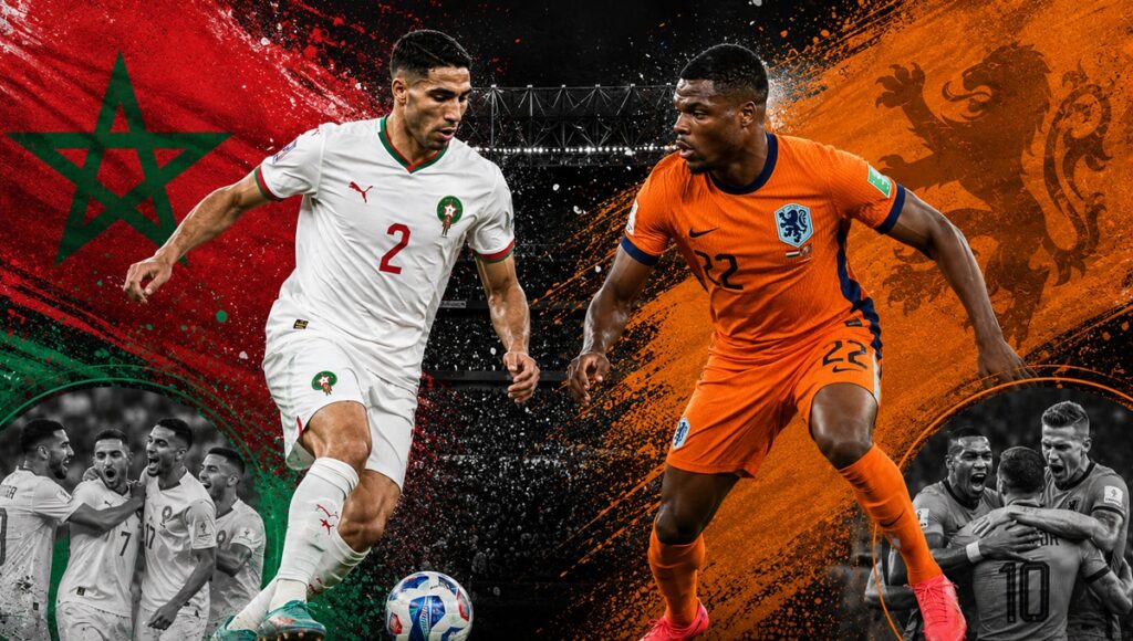Marruecos vs Países Bajos Mundial 2026
