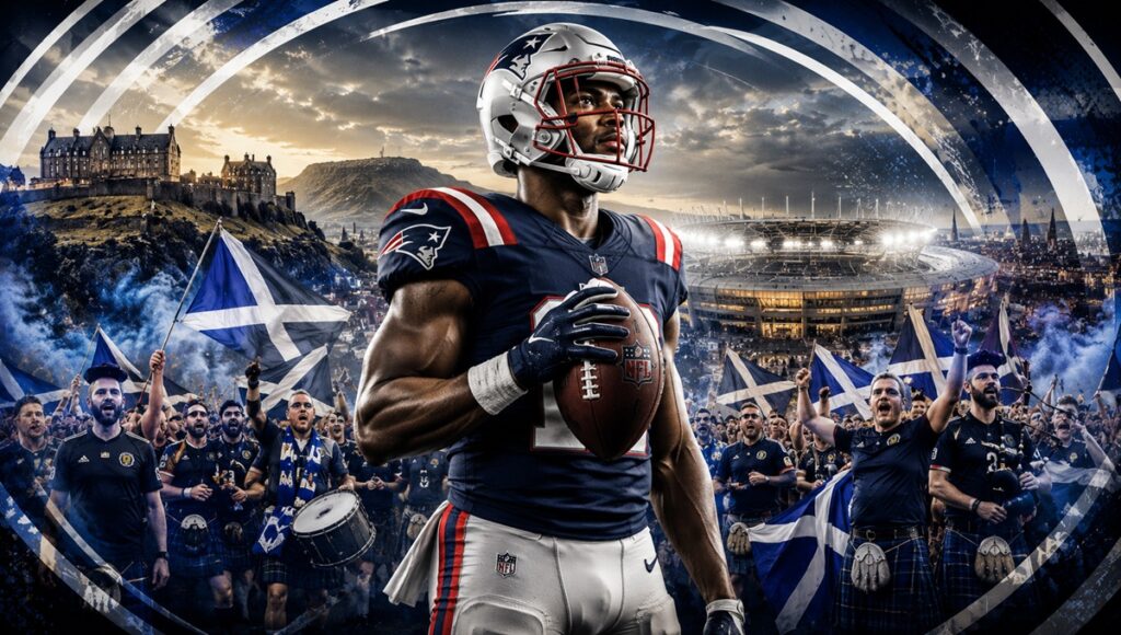 Patriots buscan llevar NFL a Escocia tras el Mundial 2026
