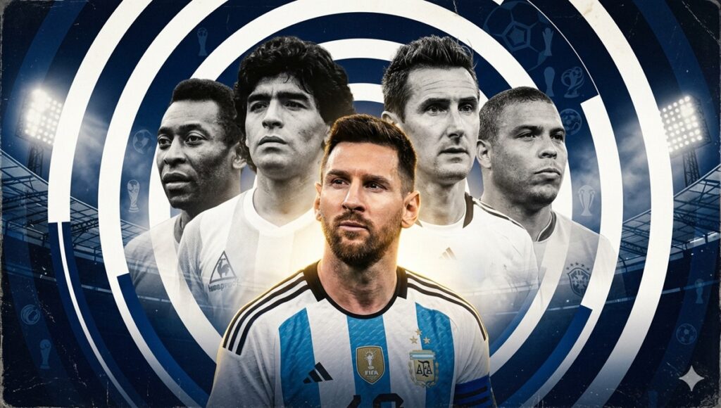 Todos los récords de Messi en Mundiales