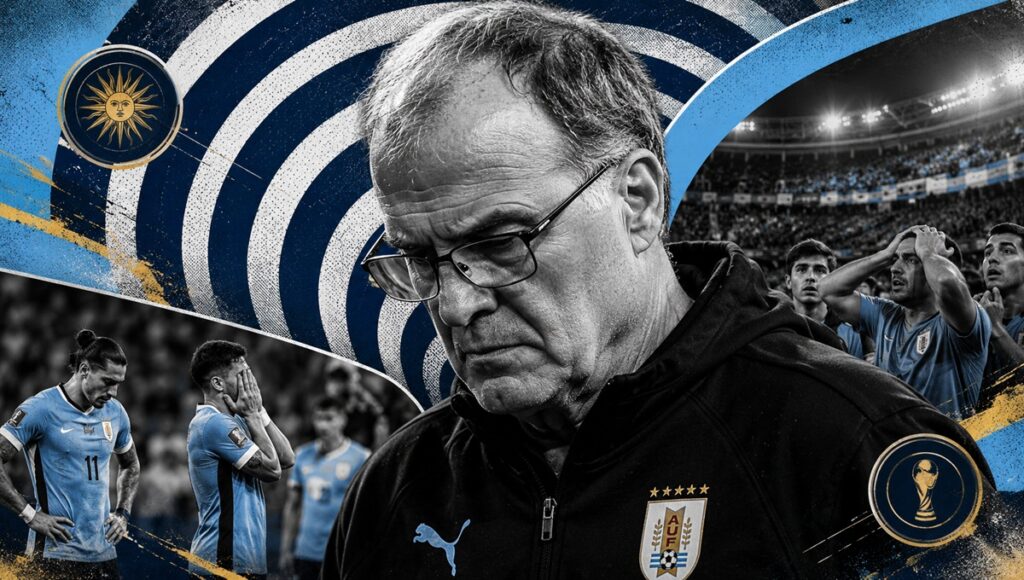 Uruguay y Bielsa en alerta, Mundial 2026 en riesgo