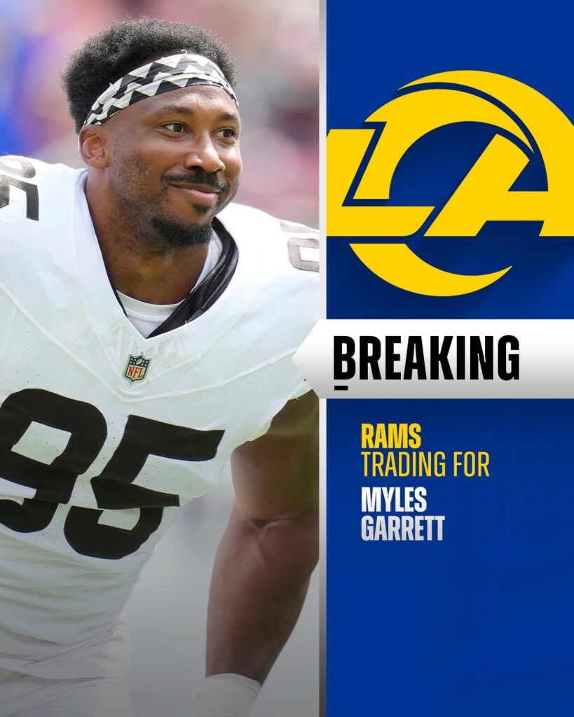 Myles Garrett será una figura de impacto inmediato en la defensa de los Rams