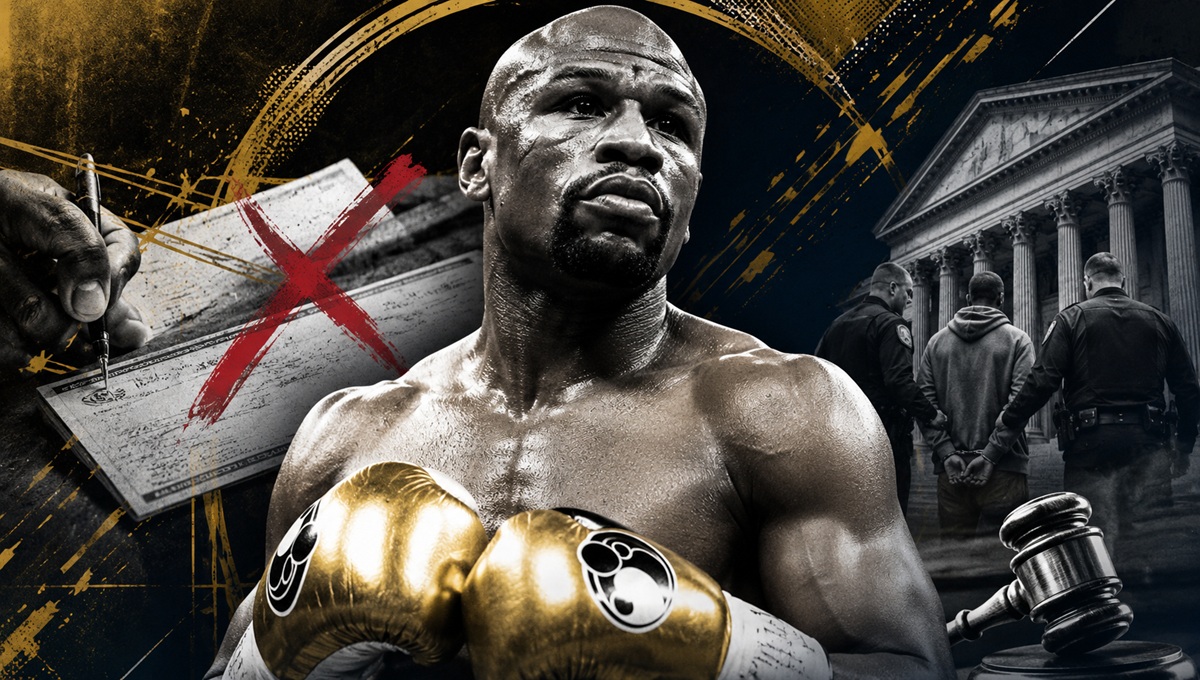 Floyd Mayweather enfrenta cargos graves en Nevada por un cheque sin fondos Floyd Mayweather enfrenta cargos graves en Nevada por un cheque sin fondos