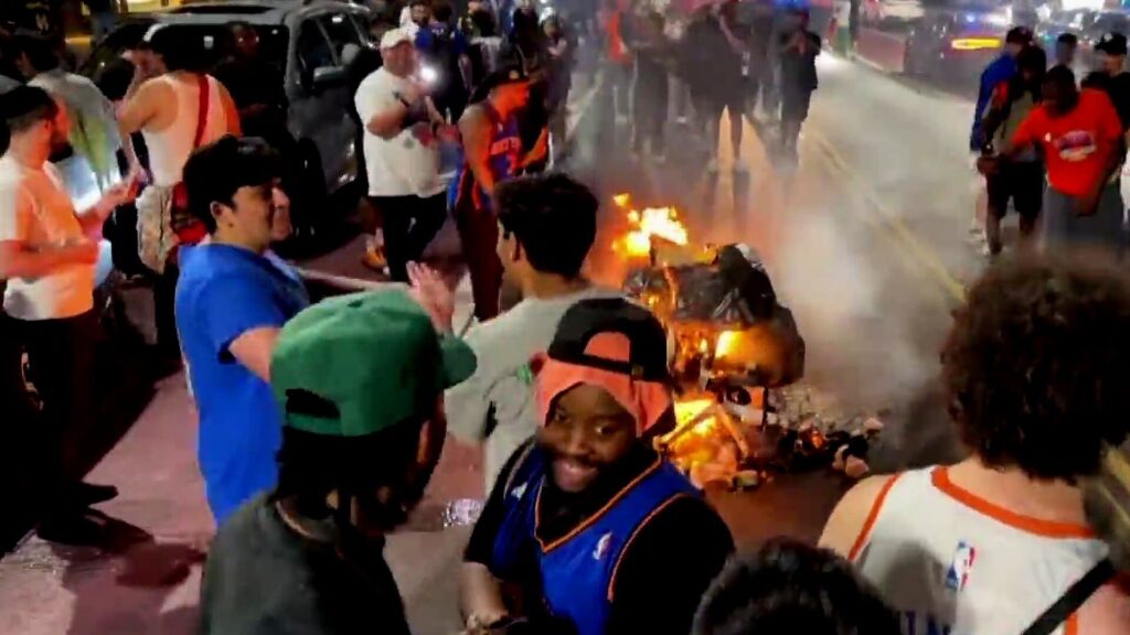 En total se registraron 167 detenciones en Nueva York durante las Finales de la NBA