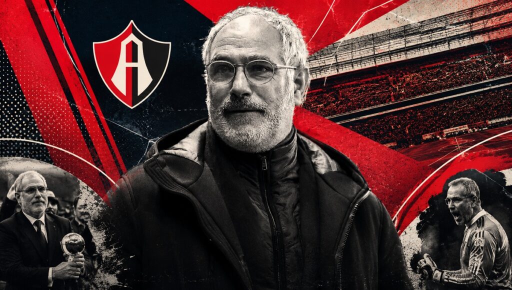 Andoni Zubizarreta llega al Atlas FC en el Apertura 2026