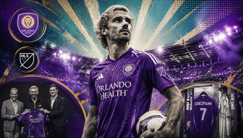 Antoine Griezmann fichó por Orlando City como Jugador Franquicia