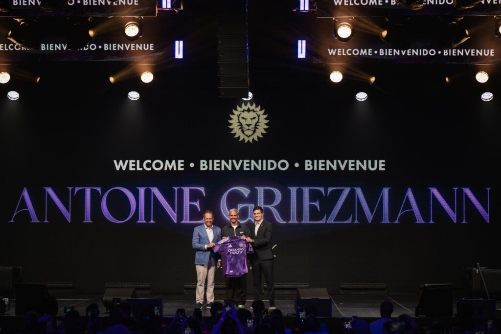 Antoine Griezmann fue presentado como refuerzo bomba del Orlando City de la MLS