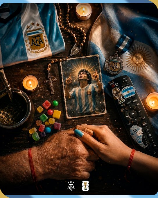 Argentina vive su pasión por el futbol como una religión