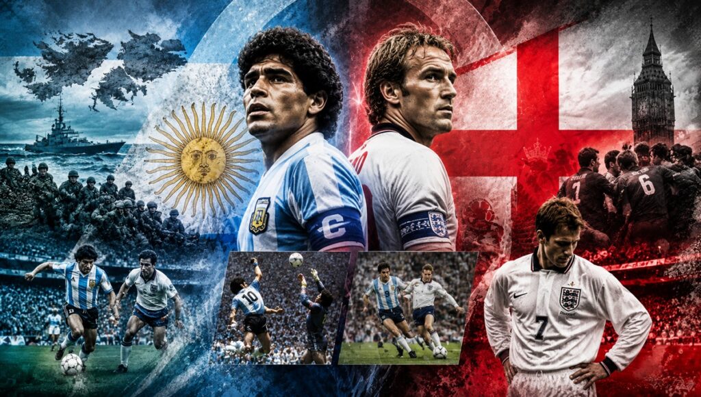 Inglaterra vs Argentina la historia de la rivalidad en la cancha y en la política