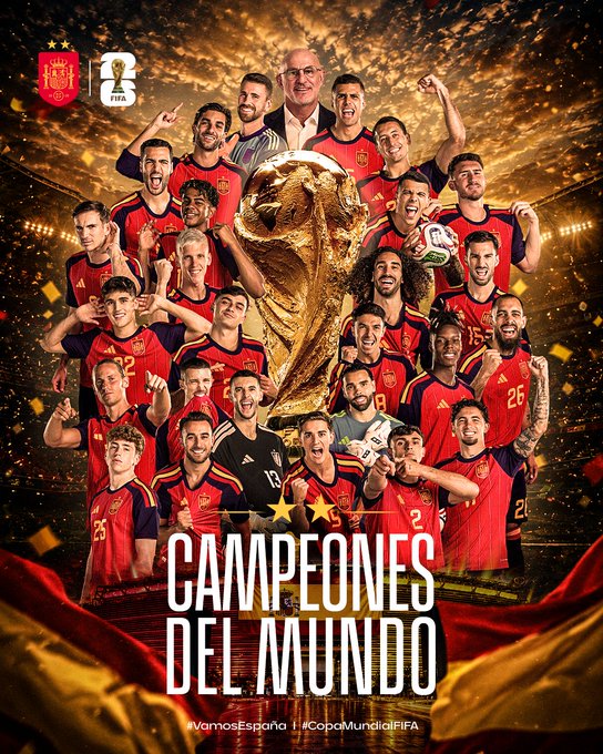 Con una gran generación, España obtuvo su segundo campeonato del mundo en 2026