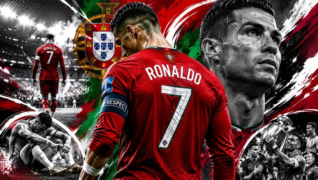Cristiano se retira de los Mundiales tras la eliminación de Portugal ante España