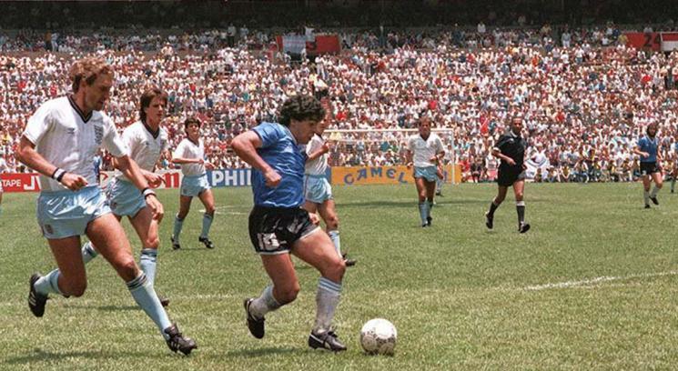 En 1986, Diego Armando Maradona fue la figura de la victoria de Argentina ante Inglaterra en el Estadio Azteca