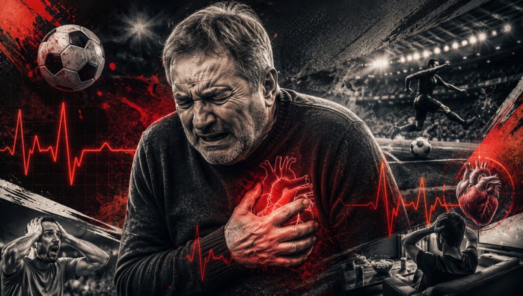 Final del Mundial puede provocar un infarto