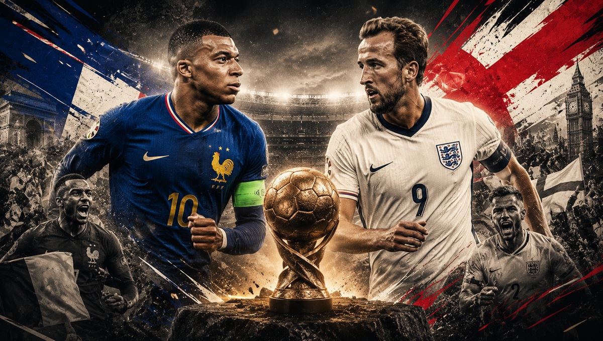 Francia vs Inglaterra. Partido por tercer lugar del Mundial 2026 Francia vs Inglaterra. Partido por tercer lugar del Mundial 2026