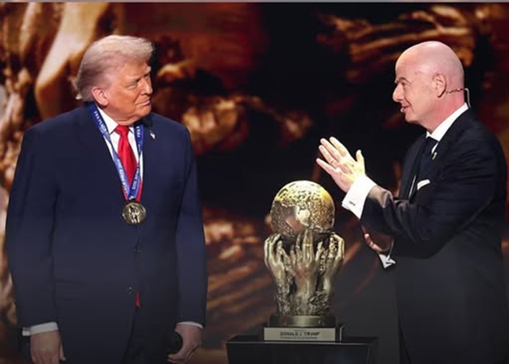 Gianni Infantino ha sido particularmente complaciente con Donald Trump