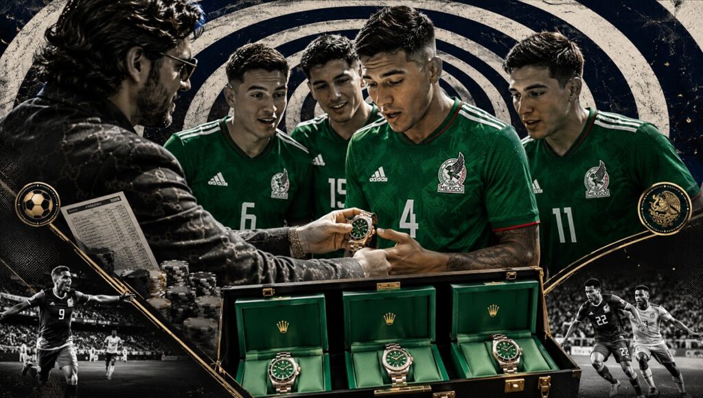 Influencer regaló Rolex a jugadores del Tri por vencer a Ecuador