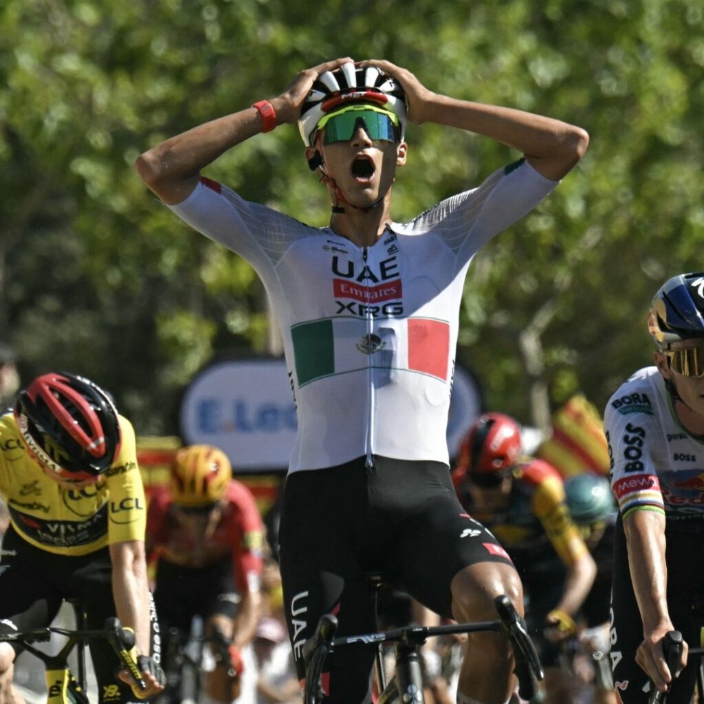Isaac del Toro es el primer mexicano en 36 años en ganar una etapa del Tour de Francia