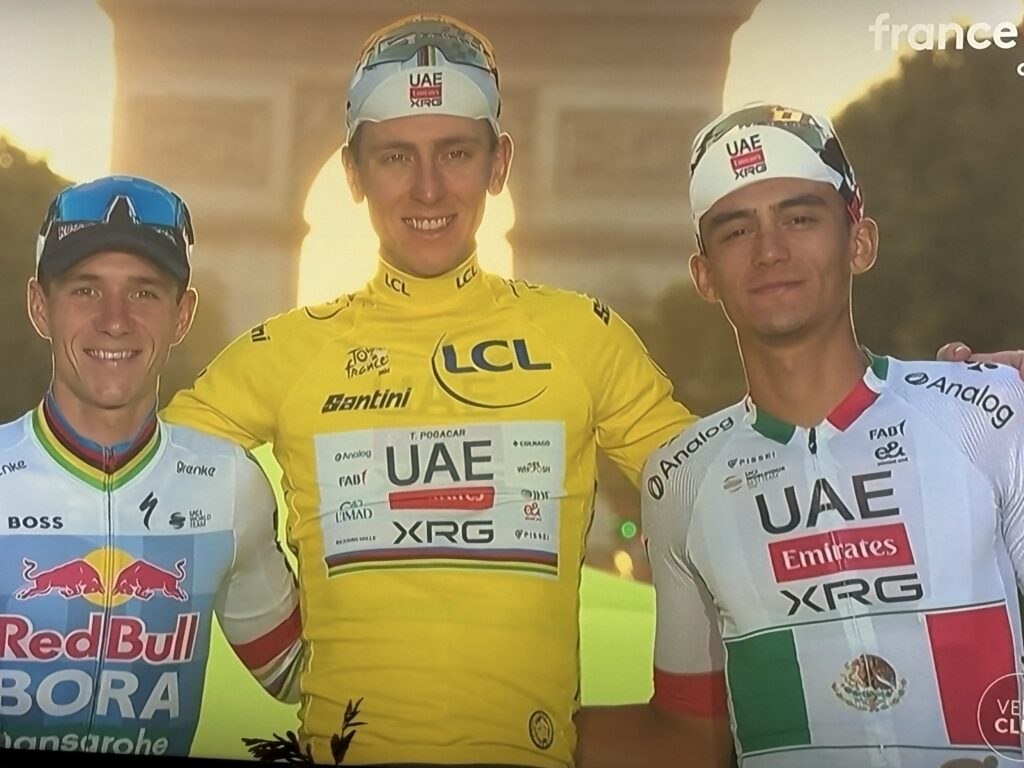Isaac del Toro es el primer mexicano en la historia en llegar al podio en la Tour de Francia