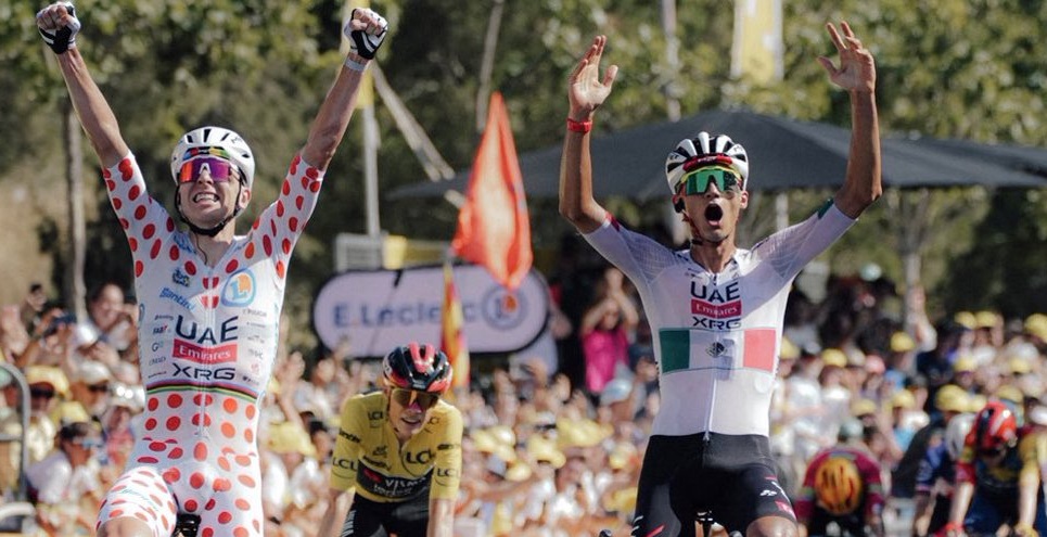 Isaac del Toro participa en su primera edición del Tour de Francia en 2026
