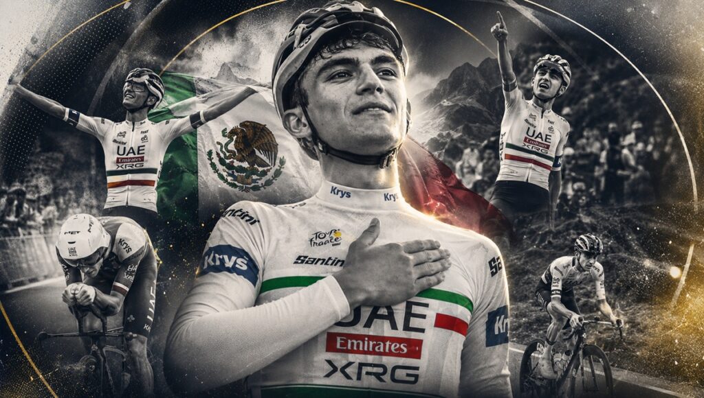 Isaac del Toro su ascenso al ciclismo mundial