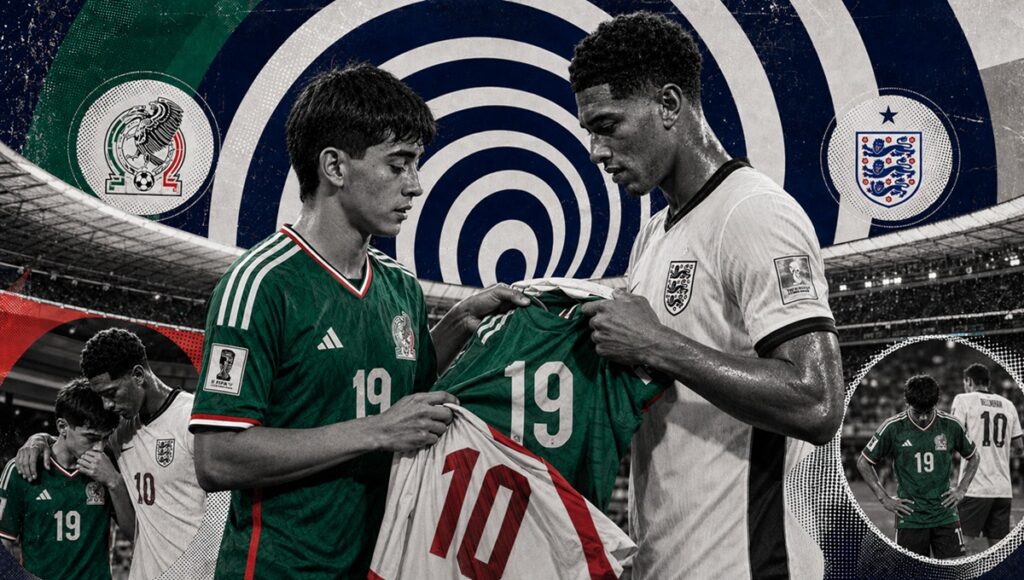 Jude Bellingham pidió camiseta a Gil Mora tras la eliminación de México