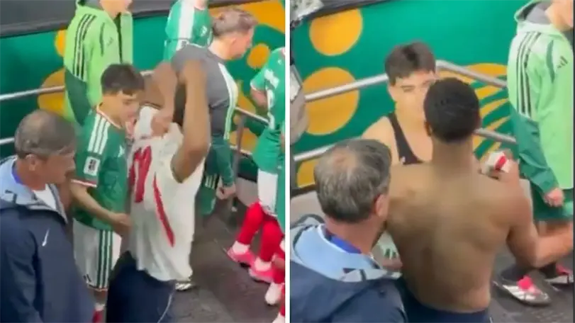 Jude Bellingham tuvo un gran gesto con Gil Mora tras la eliminación de México