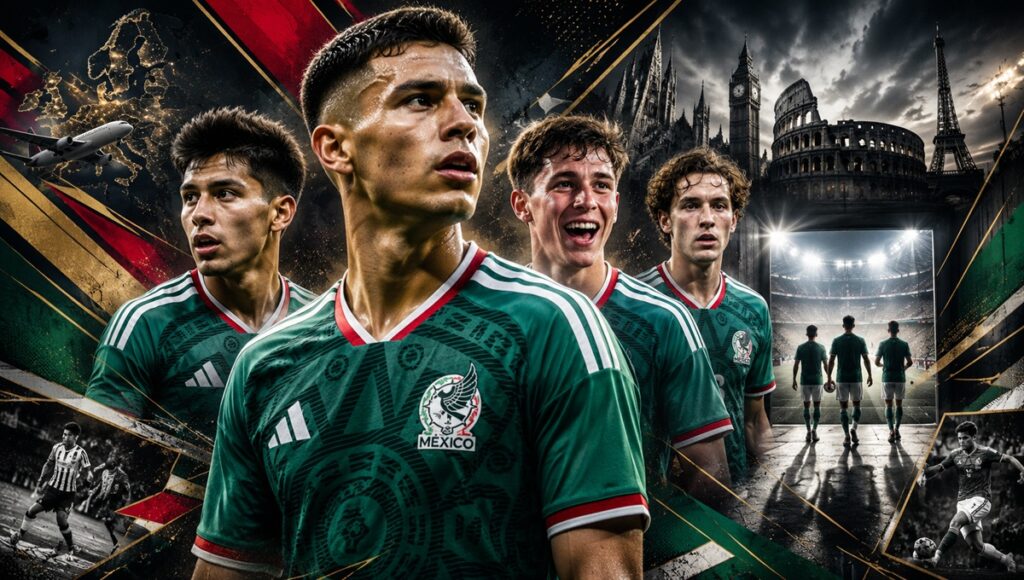 Jugadores mexicanos que se acercan a Europa