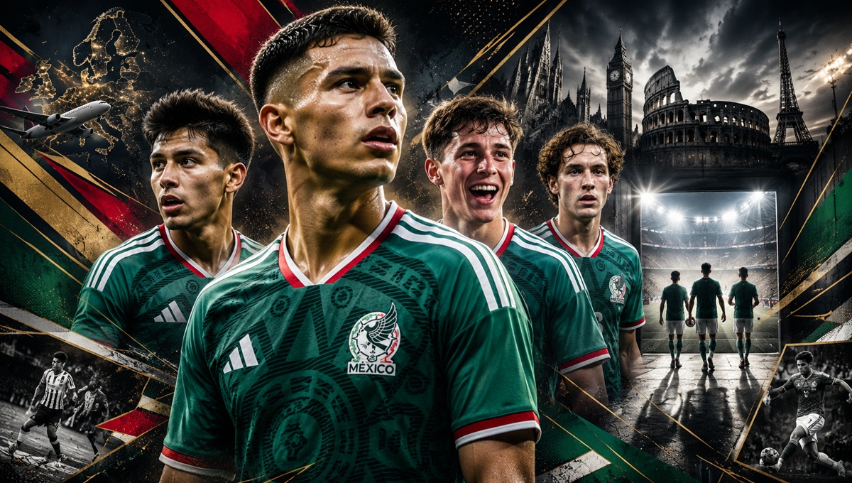 Jugadores mexicanos que se acercan a Europa Jugadores mexicanos que se acercan a Europa