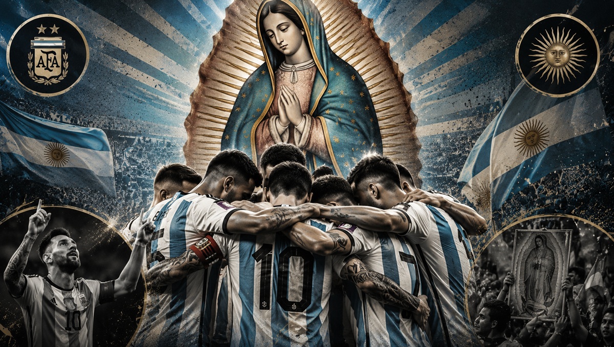 La Virgen de Guadalupe cuida a Argentina en el Mundial 2026 La Virgen de Guadalupe cuida a Argentina en el Mundial 2026