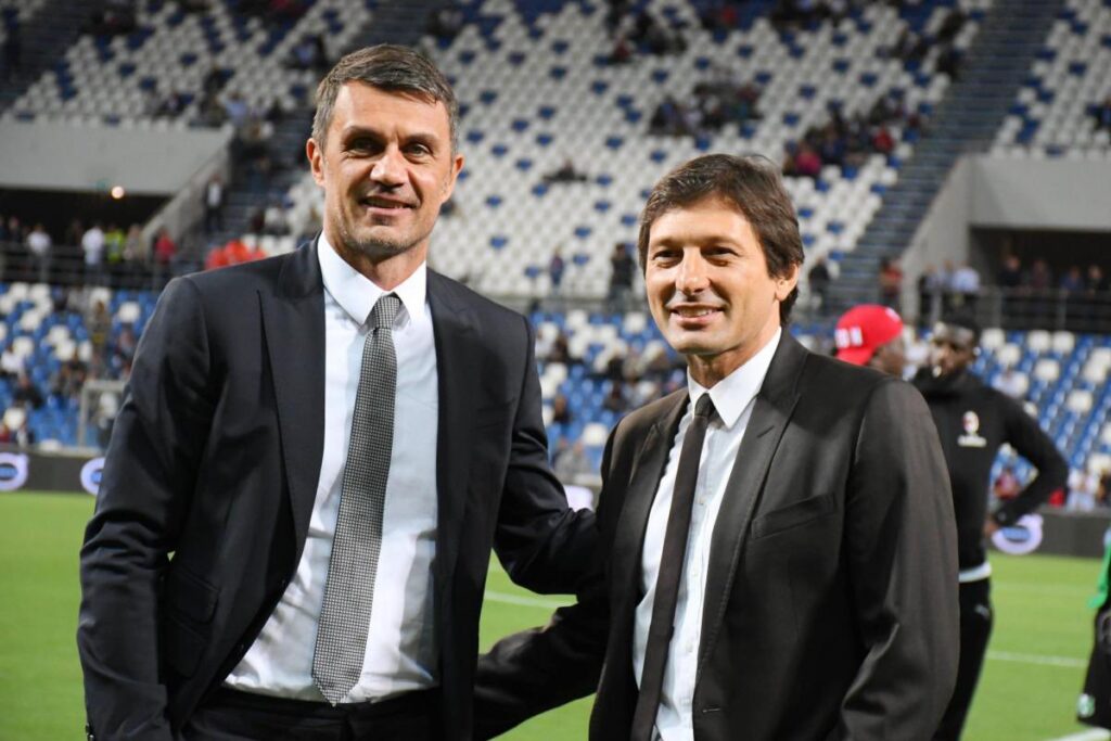 Maldini y Leonardo firmaron con la FICG hace apenas 10 días y aseguraron que la negativa de contratar a Pirlo fue su tercer intento de conseguir un técnico nacional