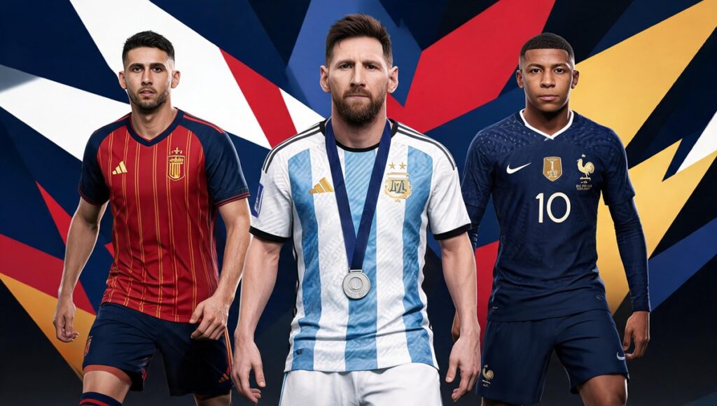 Messi, Rodri y Mbappé están entre los 10 mejores jugadores del Mundial 2026