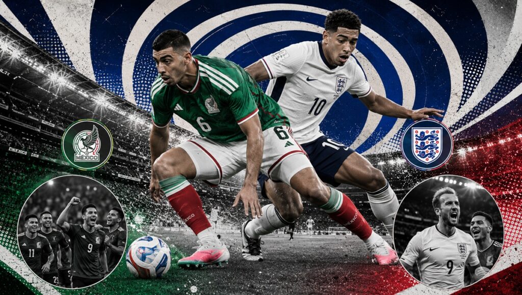 México vs Inglaterra impuso récord de audiencia en EE.UU.