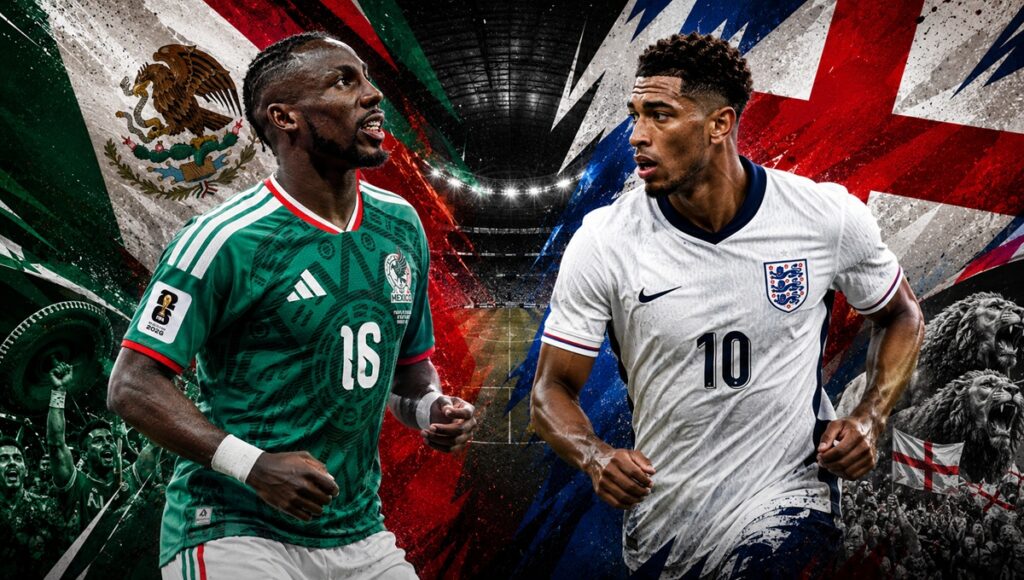 Apuestas México vs Inglaterra Mundial 2026