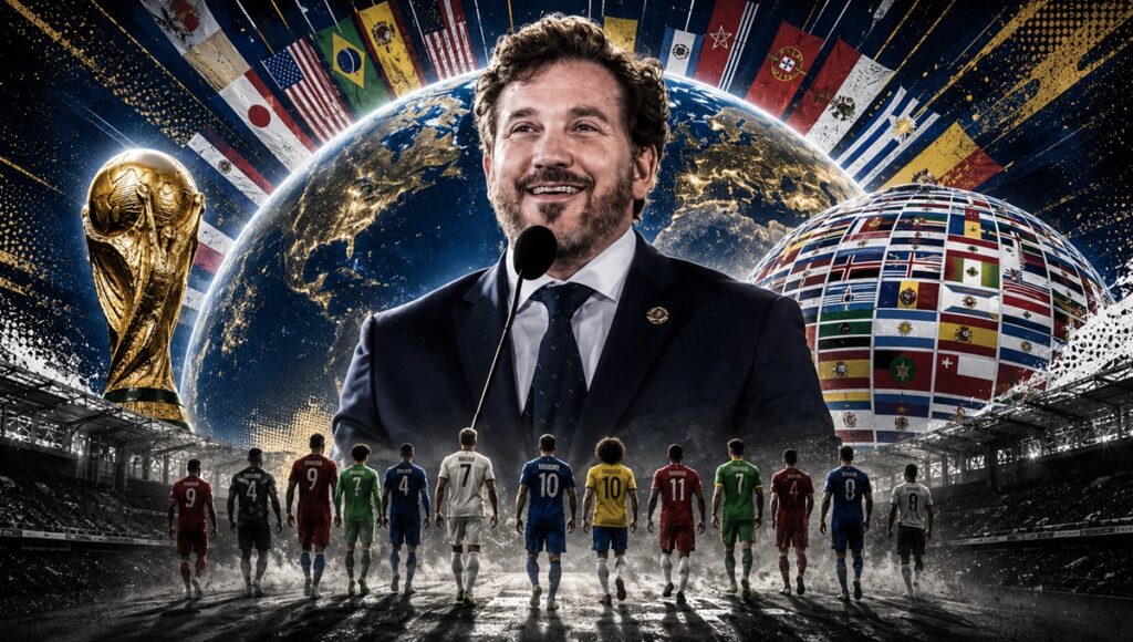 Mundial 2030 con 64 equipos, la propuesta de Alejandro Domínguez desde Conmebol