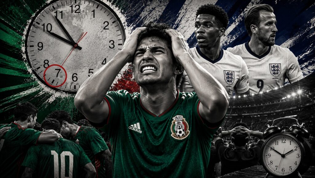 Polémica por el horario del México vs Inglaterra del Mundial 2026