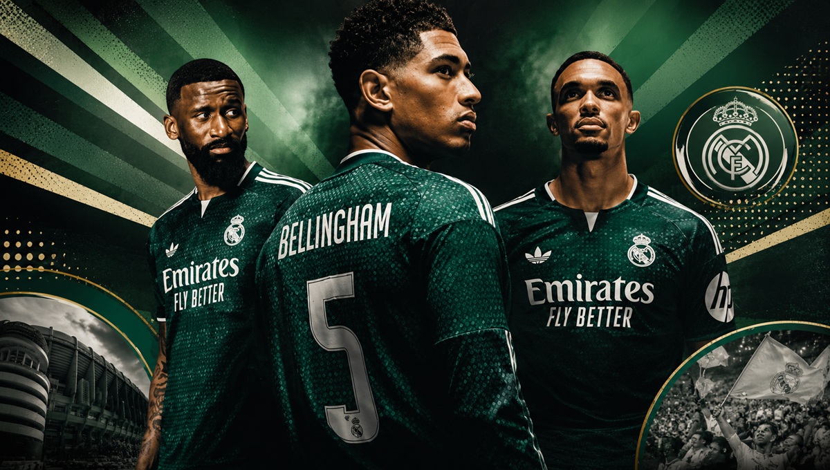 Real Madrid estrena camiseta verde para la temporada 2026-27 Real Madrid estrena camiseta verde para la temporada 2026-27
